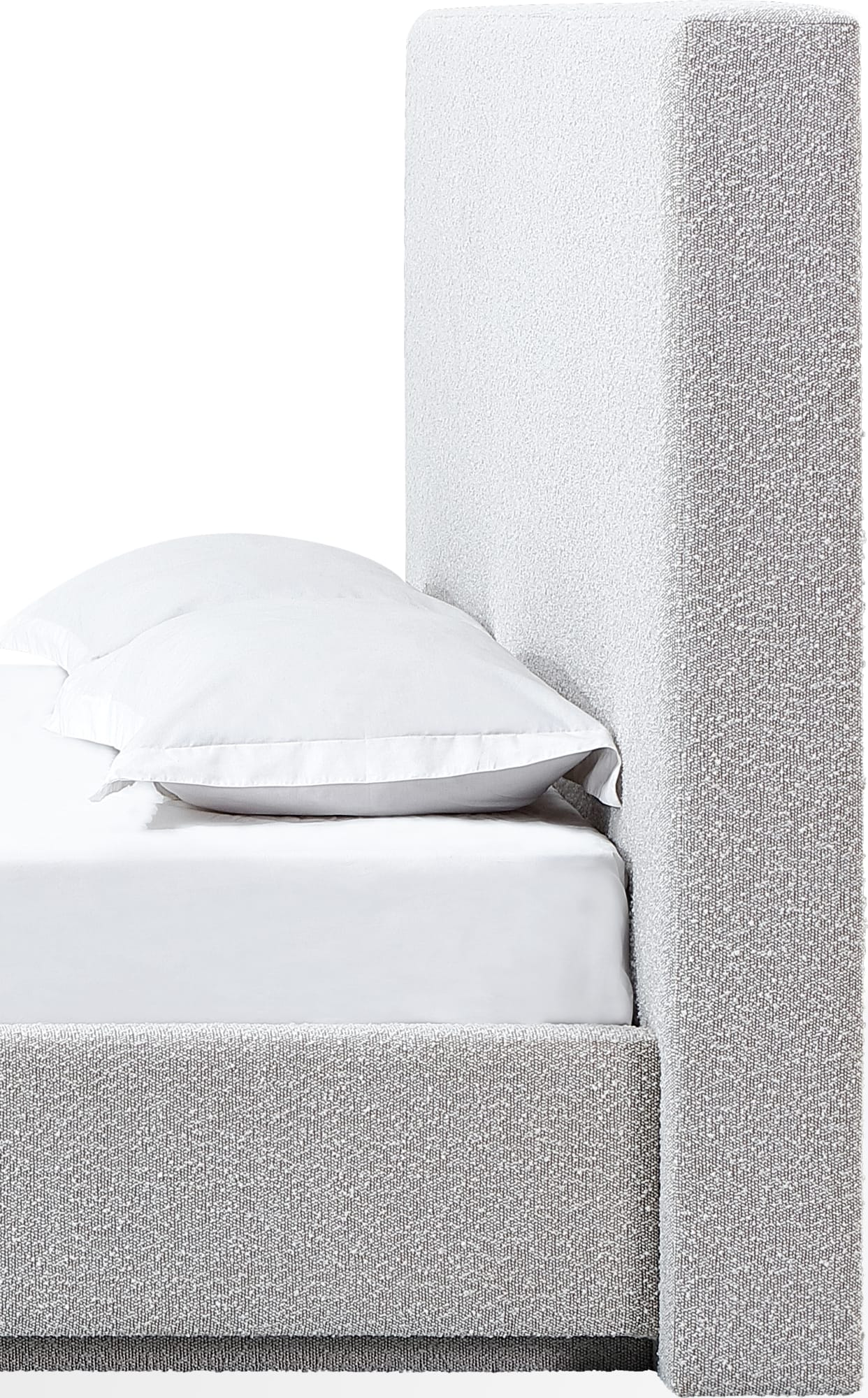 One Cotton Ball Full Upholstered Modern Headboard - Image 4