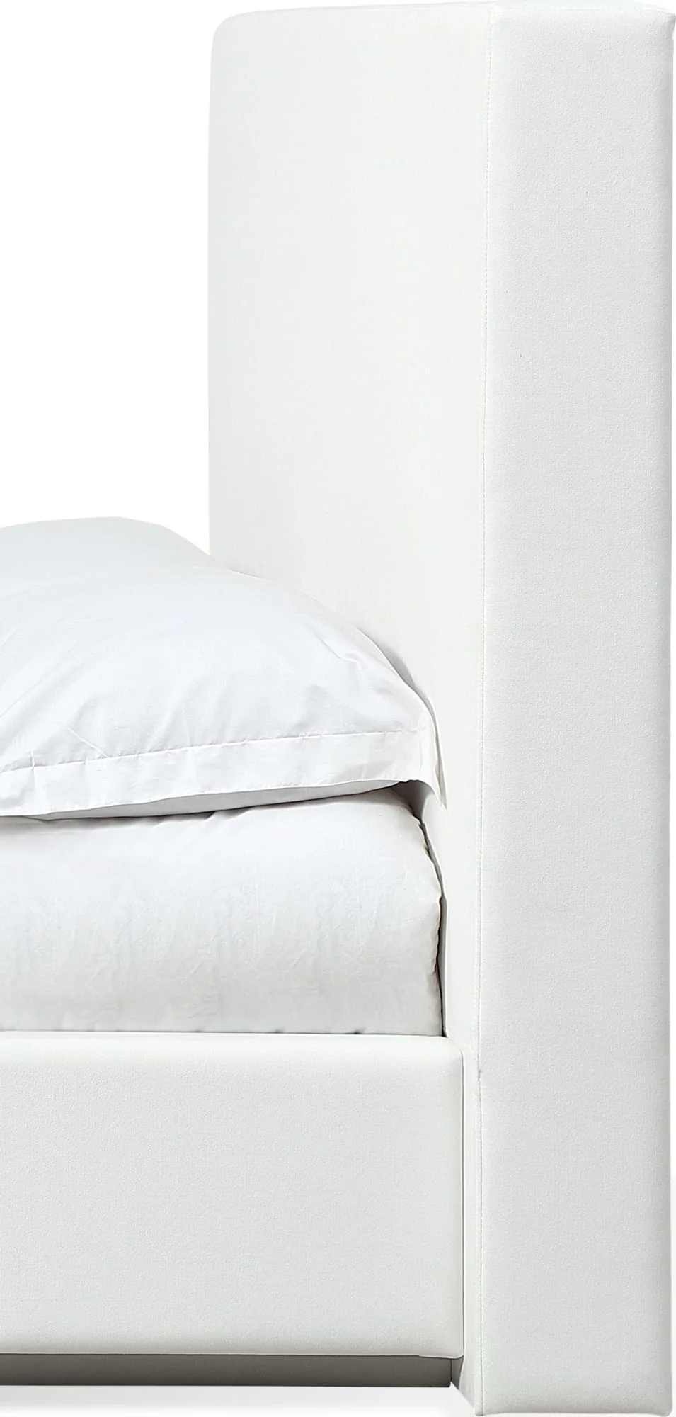 One Pearl Upholstered Modern Full Headboard - Image 4