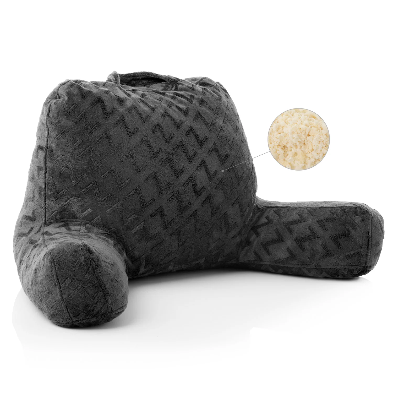 One Size Black Lounge Pillow - Image 2