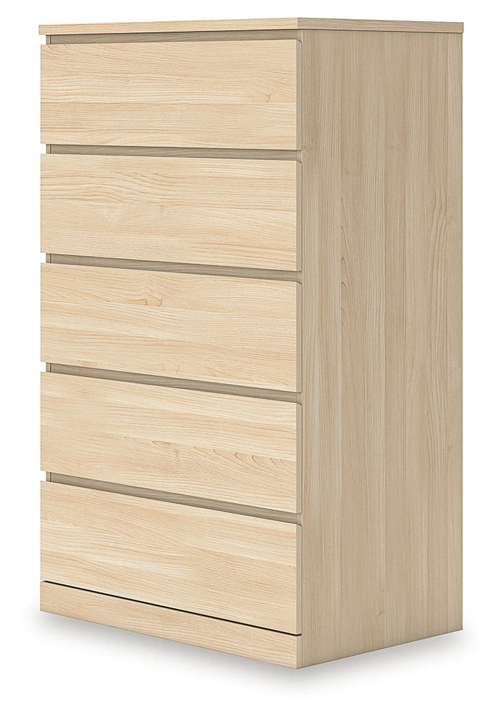 Onita Natural Five Drawer Chest (Online Special Price) - Image 3