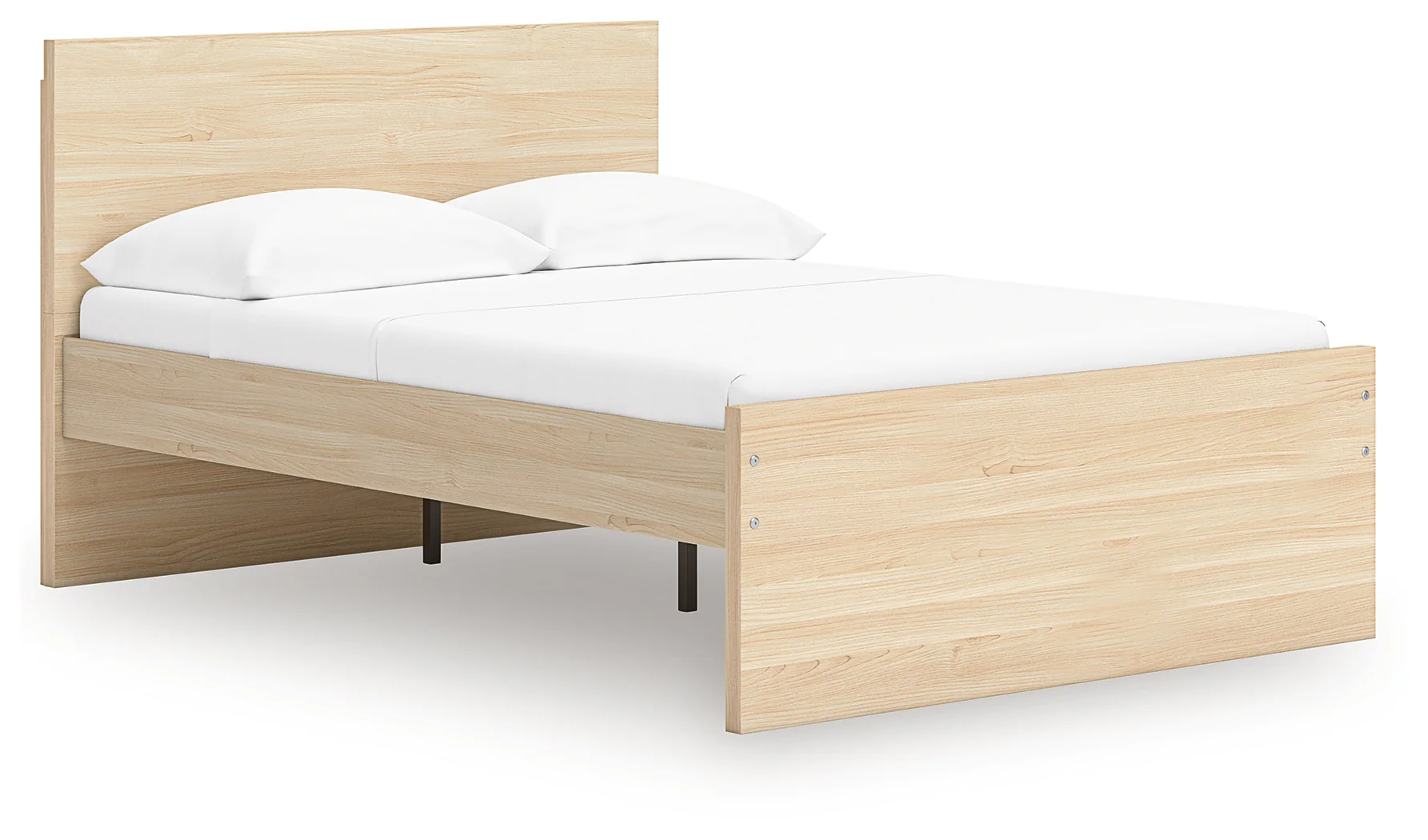 Onita Natural King Panel Platform Bed - Image 2
