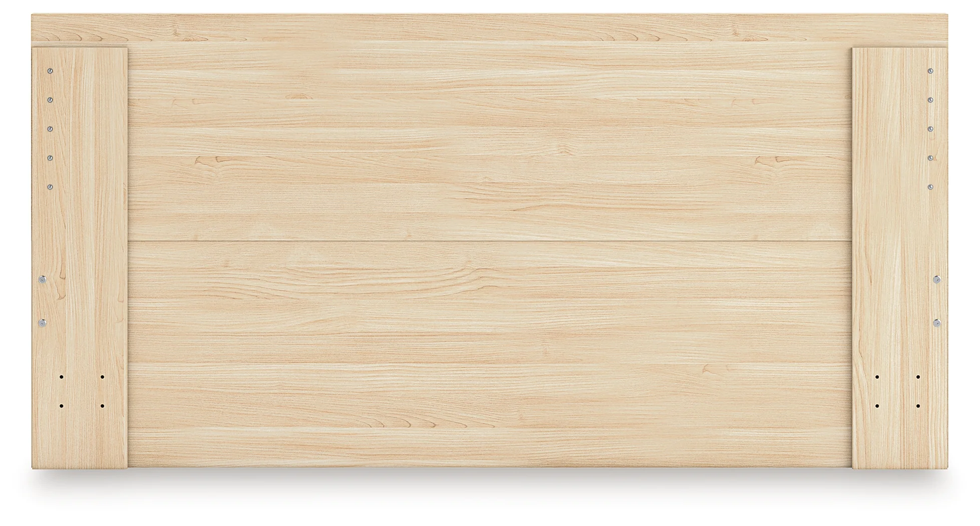 Onita Natural King Panel Platform Bed with 2 Side Storage - Image 6