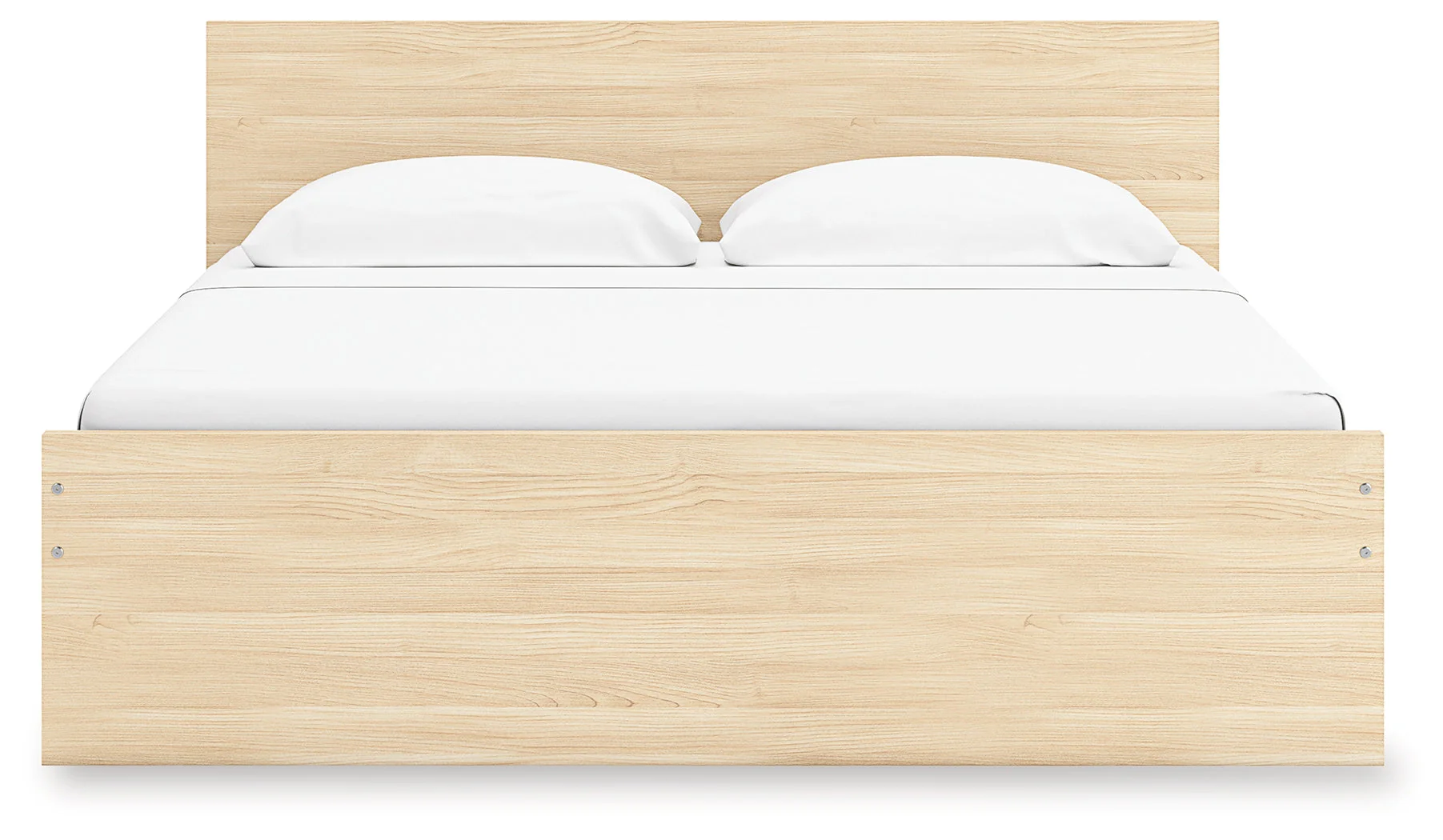 Onita Natural King Panel Platform Bed with Storage (Online Special Price) - Image 7