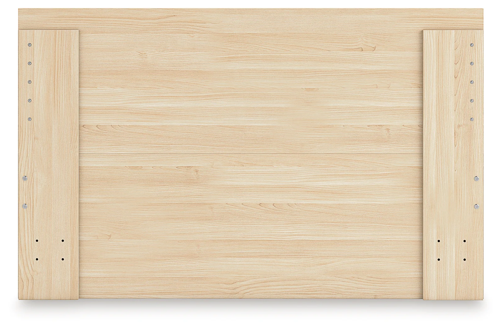 Onita Natural Queen Panel Platform Bed with 1 Side Storage - Image 6