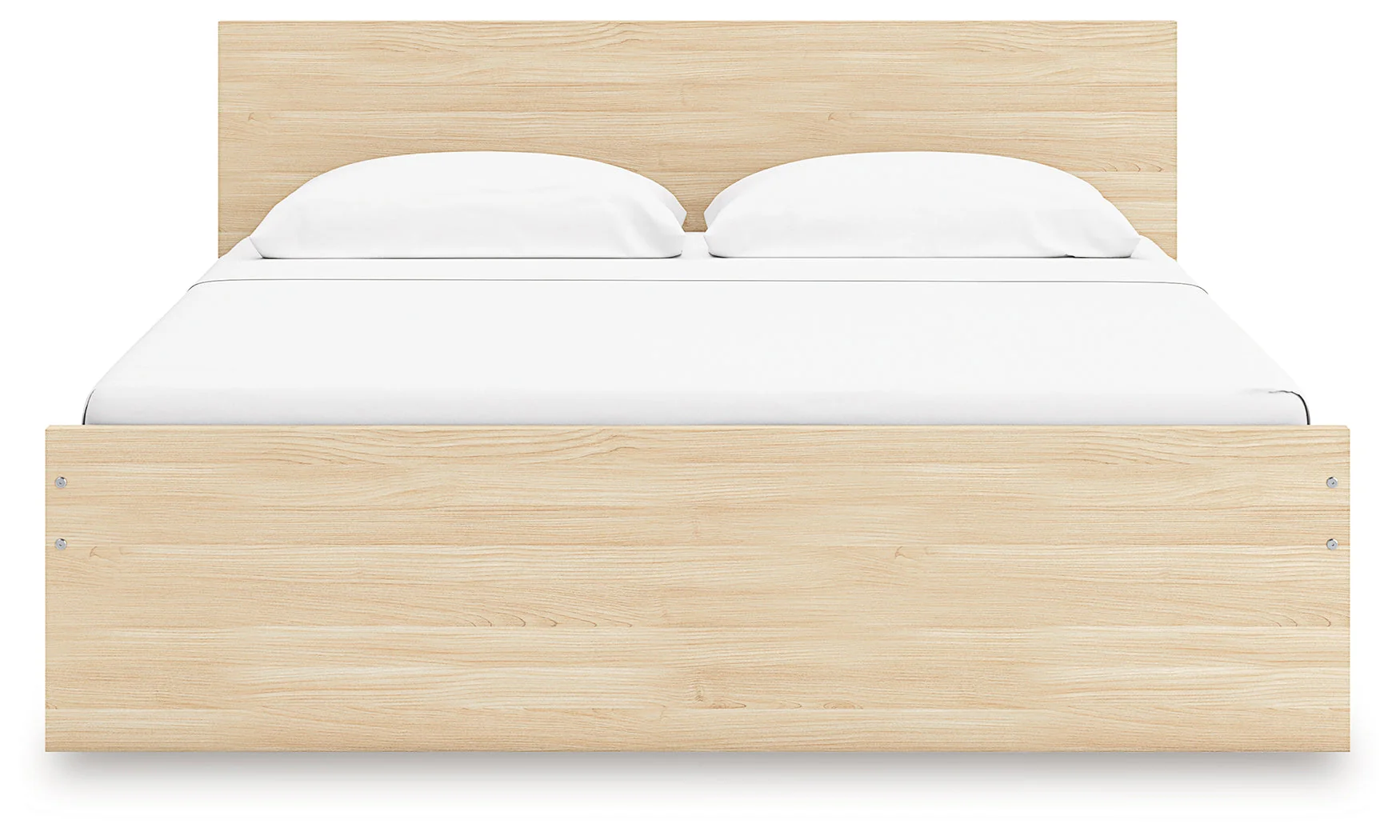 Onita Natural Queen Panel Platform Bed with 2 Side Storage (Online Special Price) - Image 6