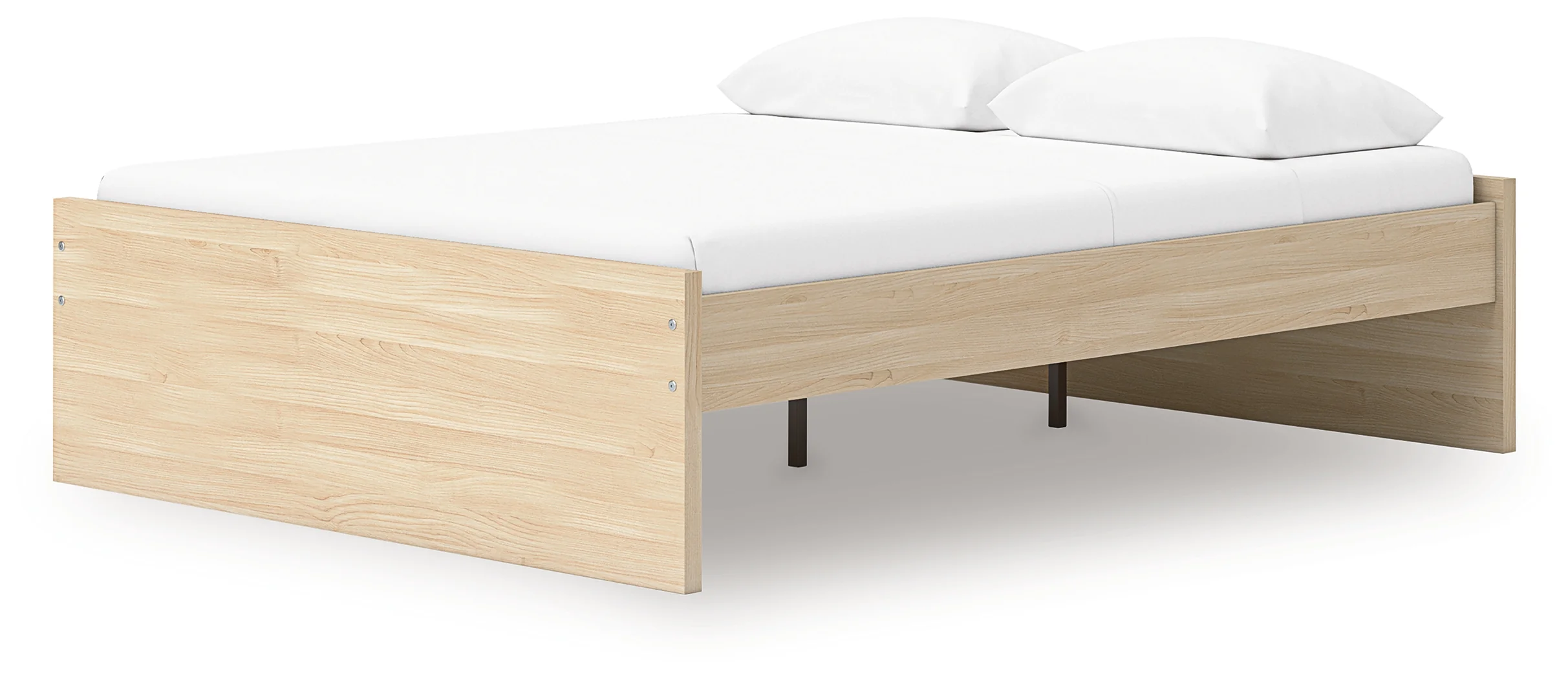 Onita Natural Queen Platform Bed - Image 3