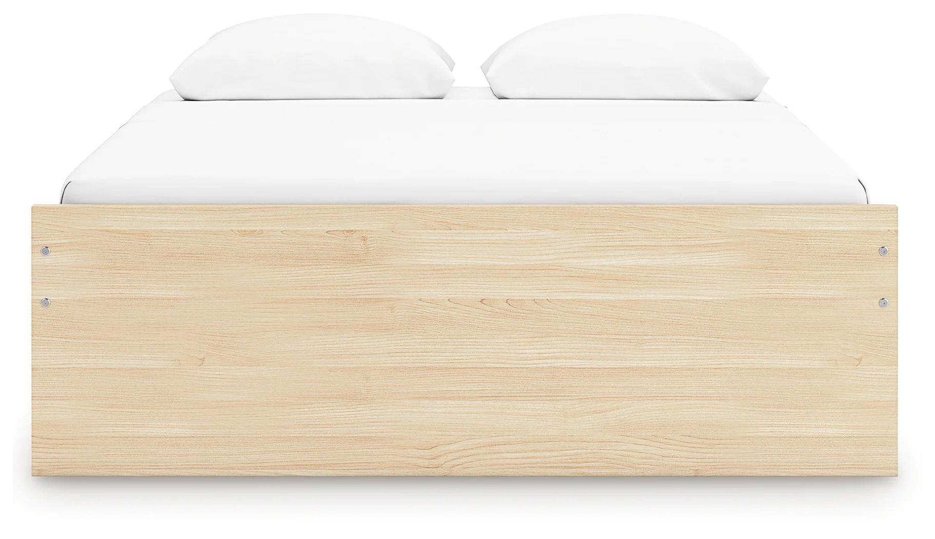 Onita Natural Queen Platform Bed with 1 Side Storage - Image 7