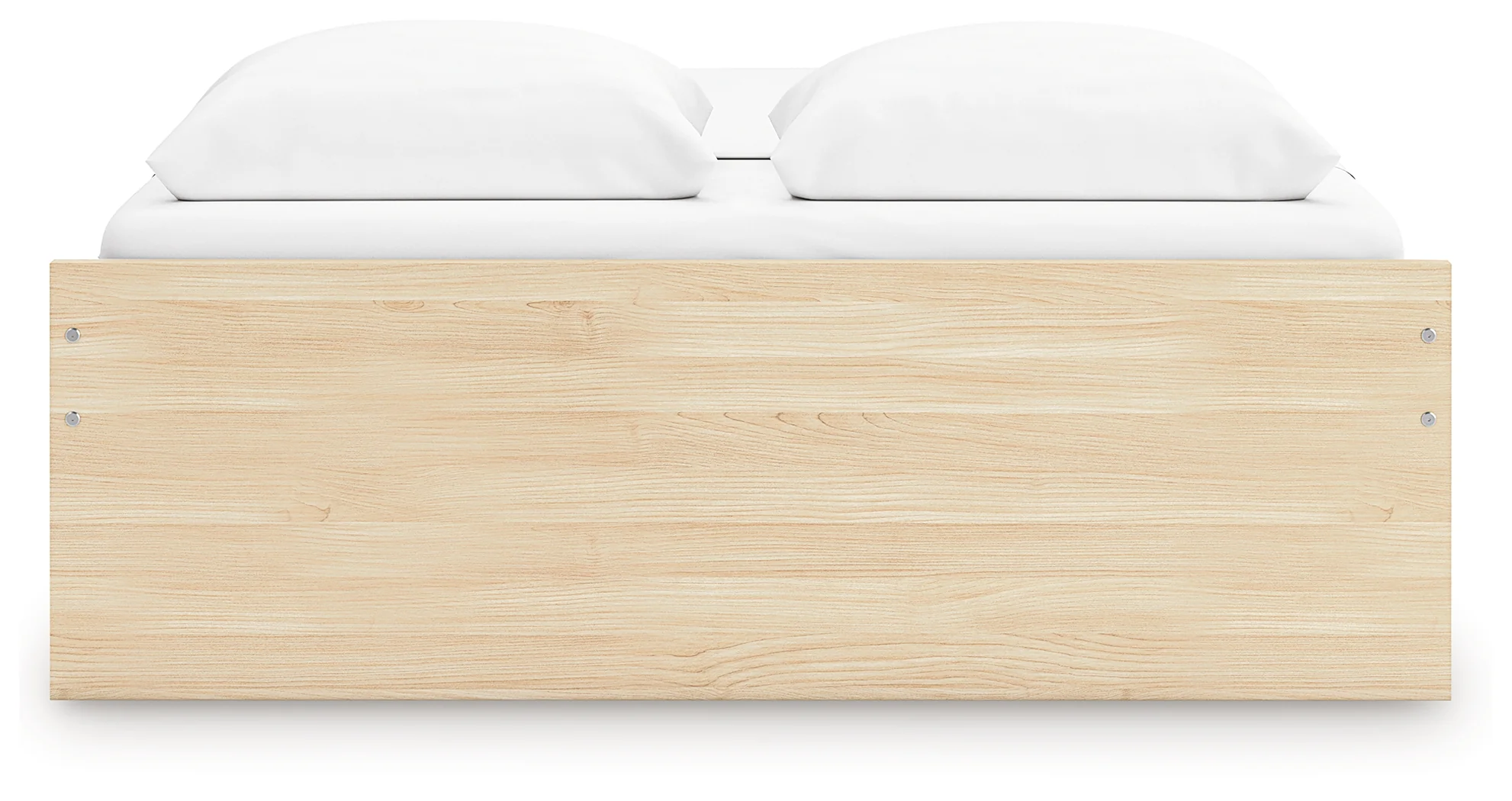 Onita Natural Queen Platform Bed with 2 Side Storage - Image 5