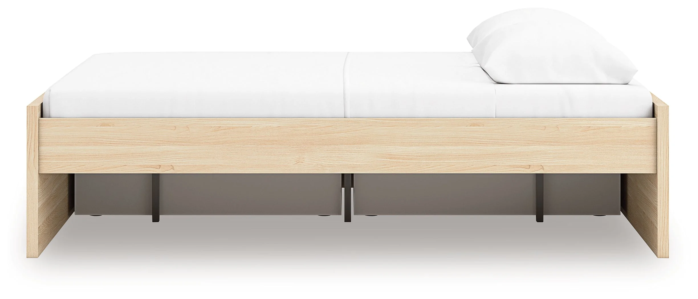 Onita Natural Queen Platform Bed with 2 Side Storage (Online Special Price) - Image 7