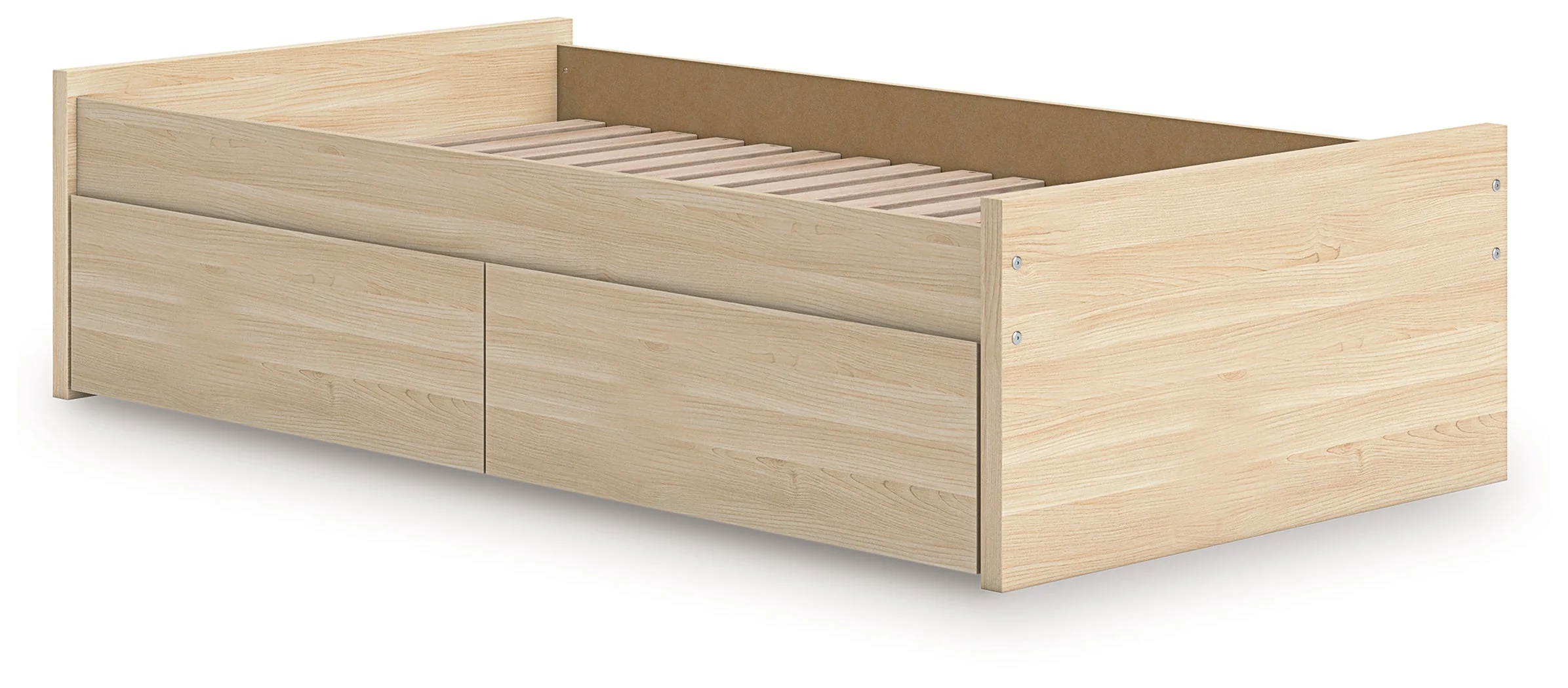 Onita Natural Twin Platform Bed with 1 Side Storage (Online Special Price) - Image 4