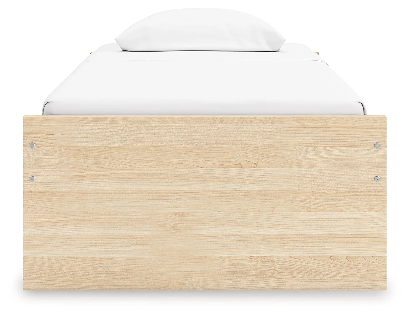 Onita Natural Twin Platform Bed with 1 Side Storage (Online Special Price) - Image 7