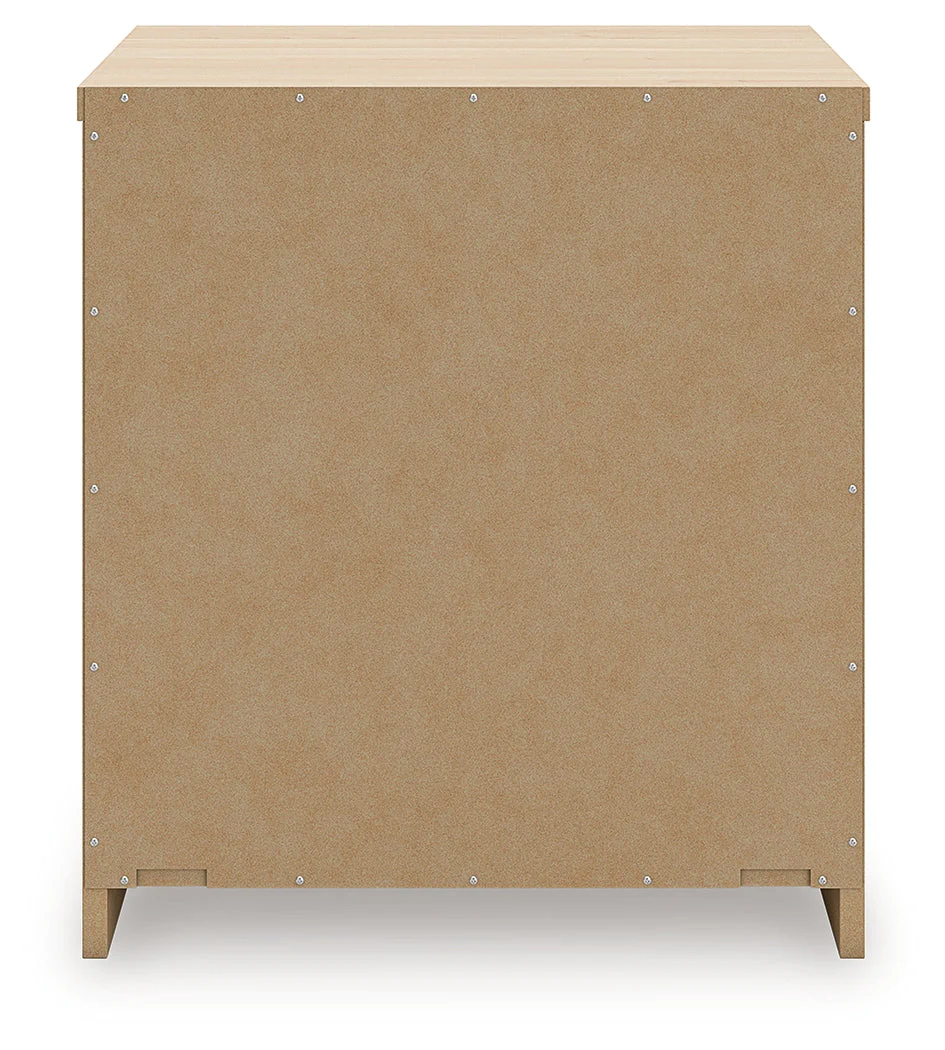 Onita Natural Two Drawer Night Stand (Online Special Price) - Image 5