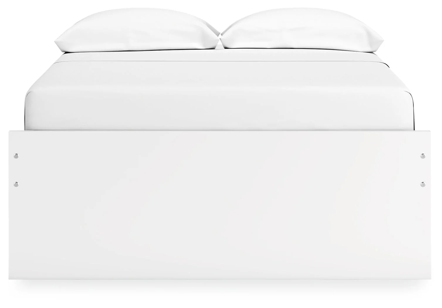 Onita White Full Platform Youth Bed with 1 Side Storage (Online Special Price) - Image 6