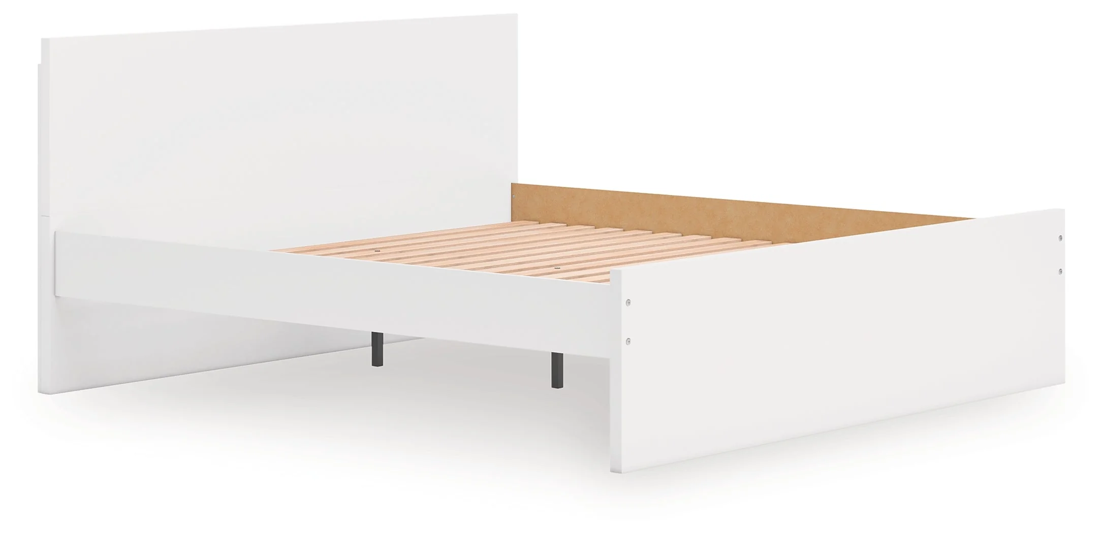 Onita White King Panel Platform Bed (Online Special Price) - Image 3