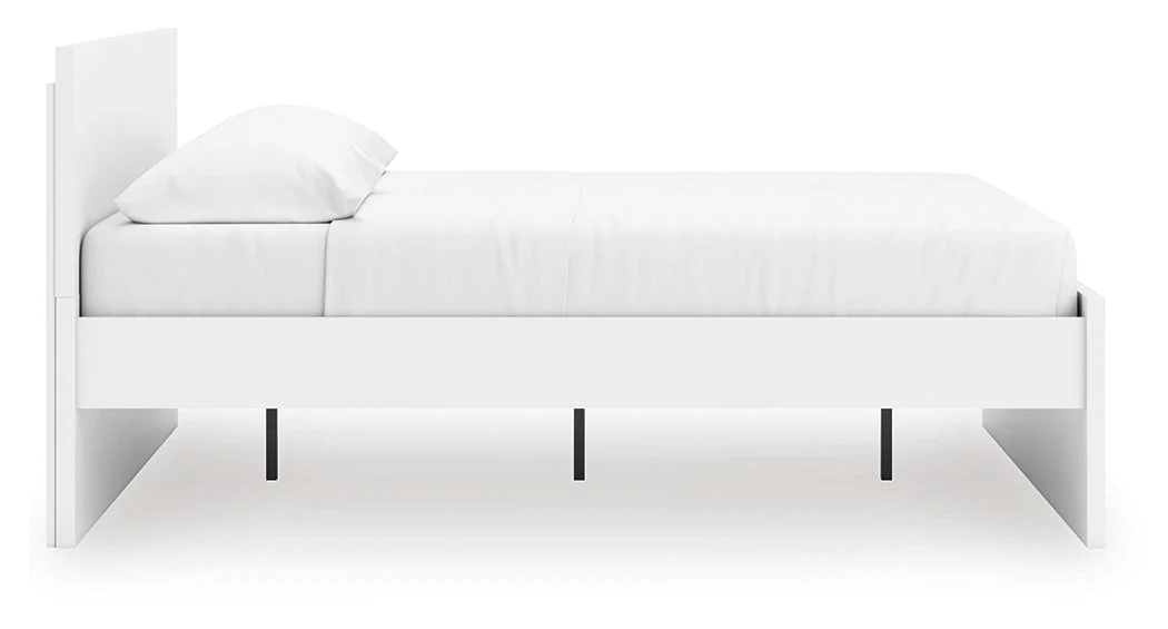 Onita White King Panel Platform Bed (Online Special Price) - Image 6