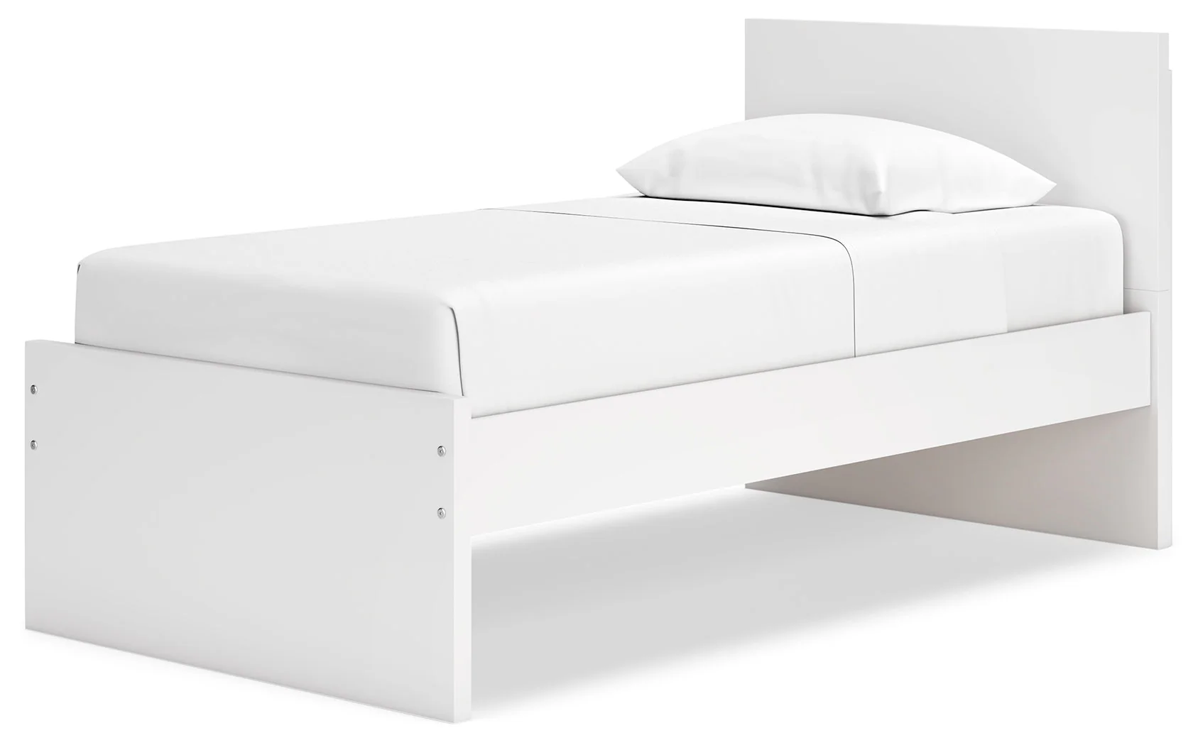 Onita White Twin Panel Platform Youth Bed (Online Special Price) - Image 4