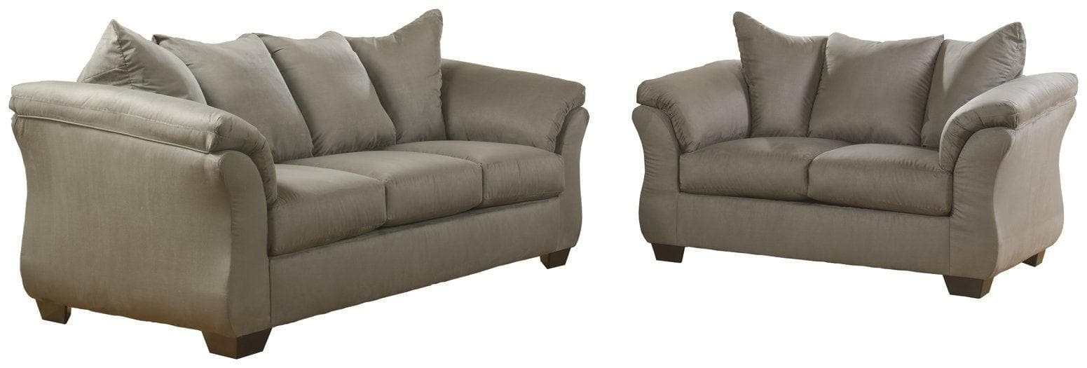 Darcy Stationary Sofa & Loveseat 2pc Living Room Set (Online Special Price) - Image 4