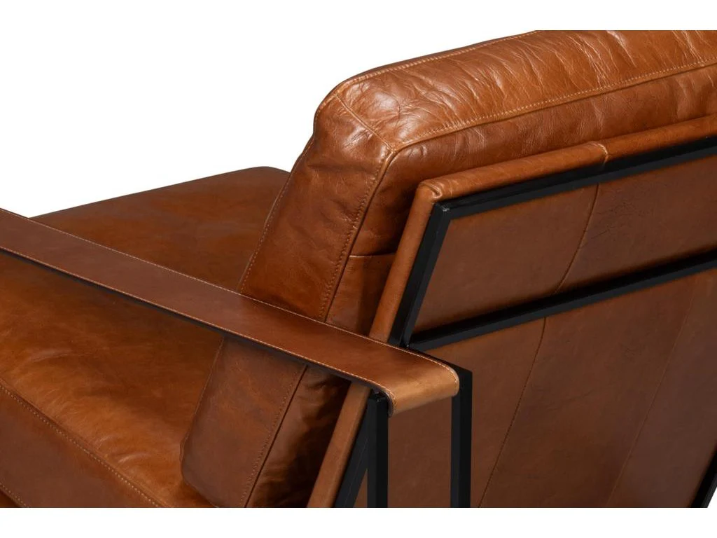 Oryan Brown Chair - Image 7