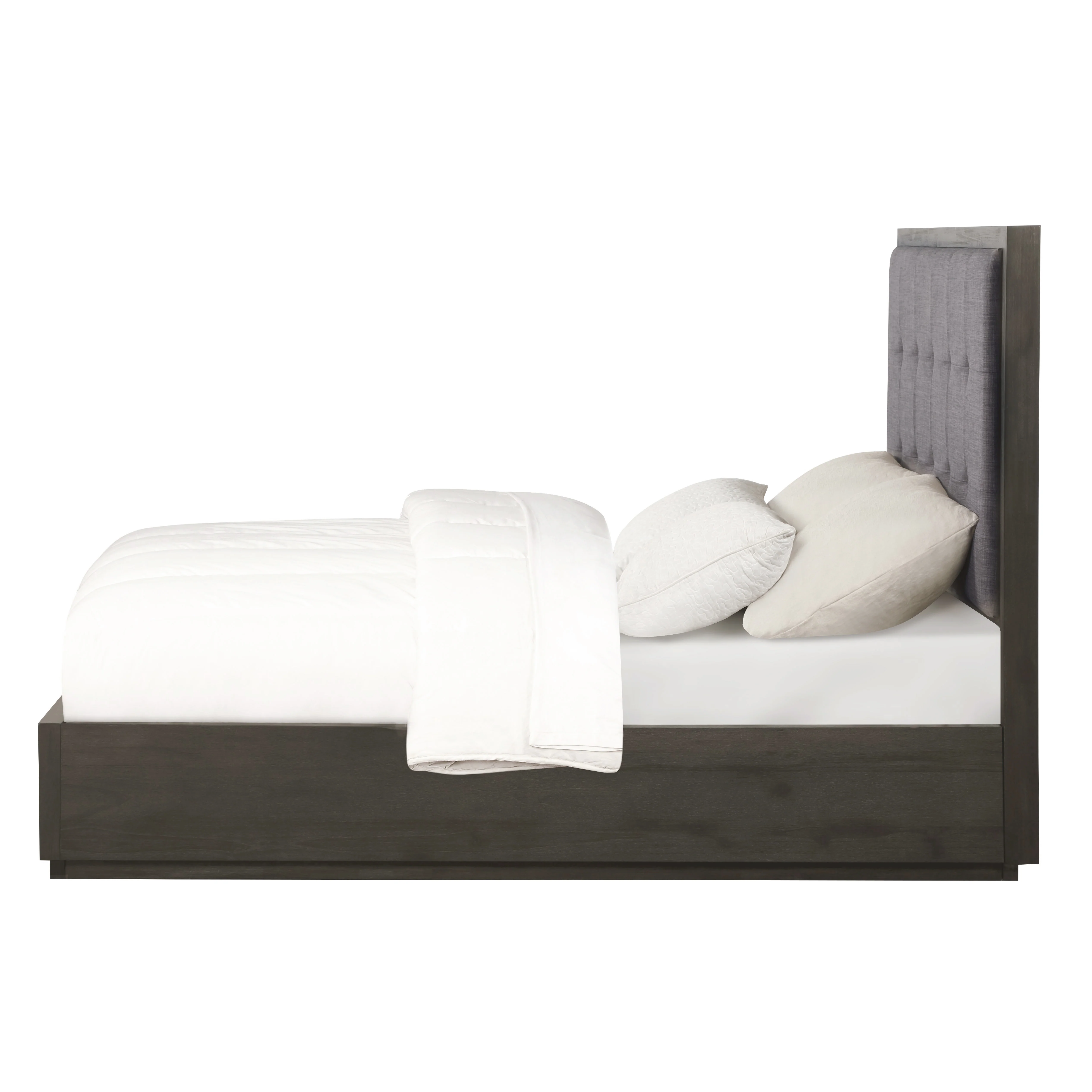 Oxford Upholstered Footboard California King Storage Bed in Dolphin - Image 8