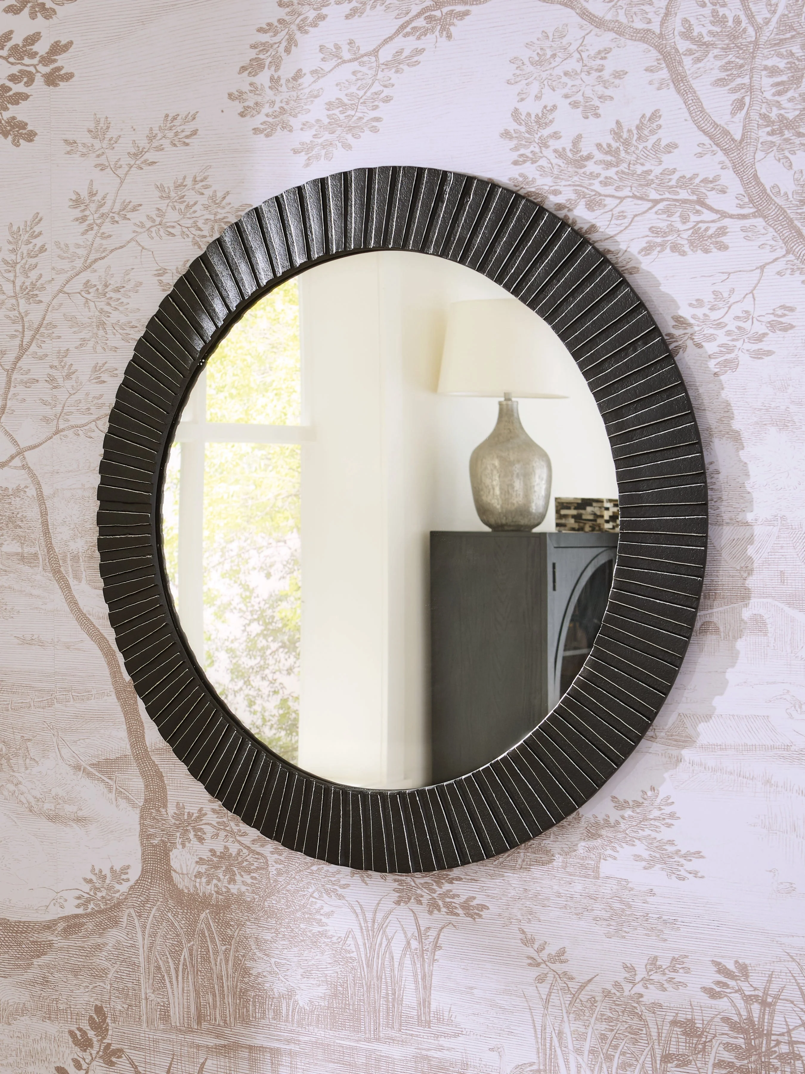Ozias Black Accent Mirror (Online Special Price) - Image 2
