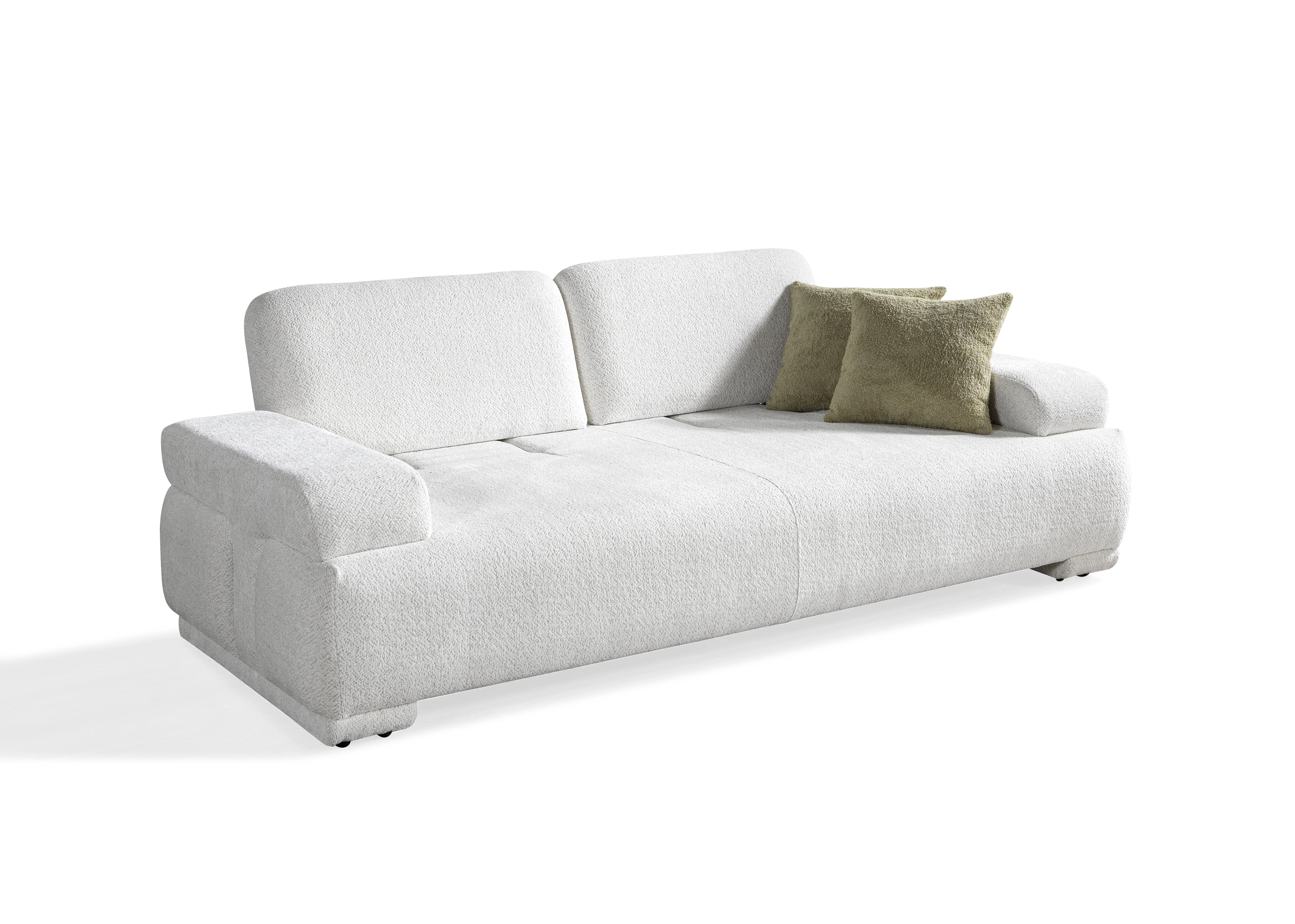Pablo White Loveseat - Image 9