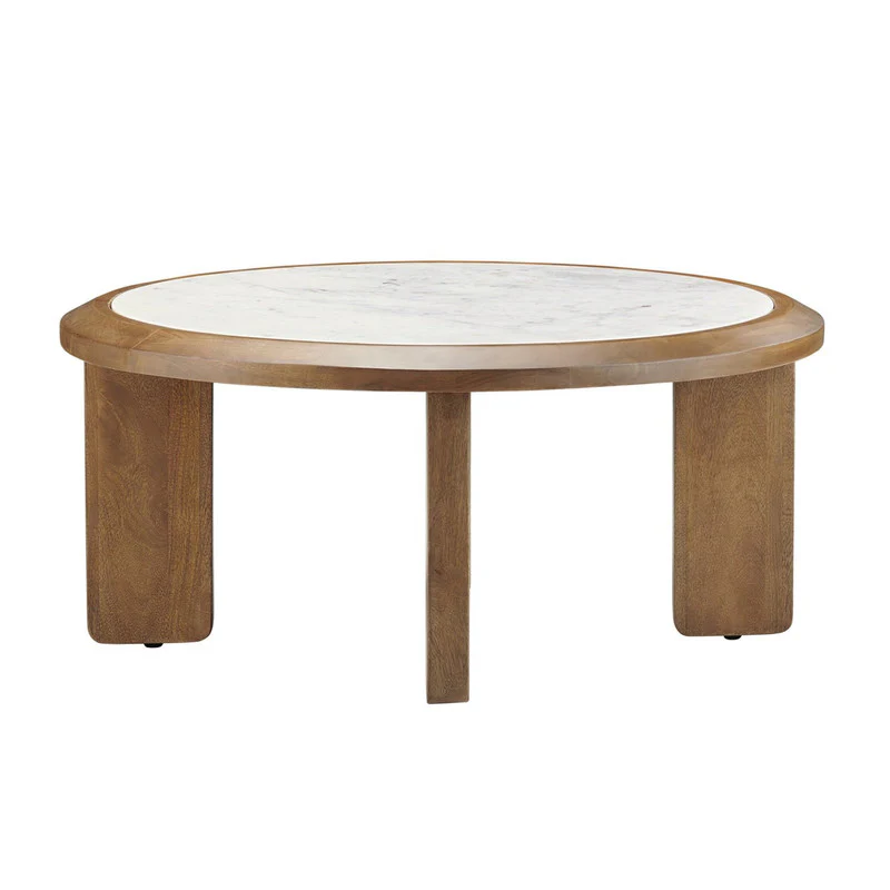 Palatino Brown/White Cocktail Table - Image 2