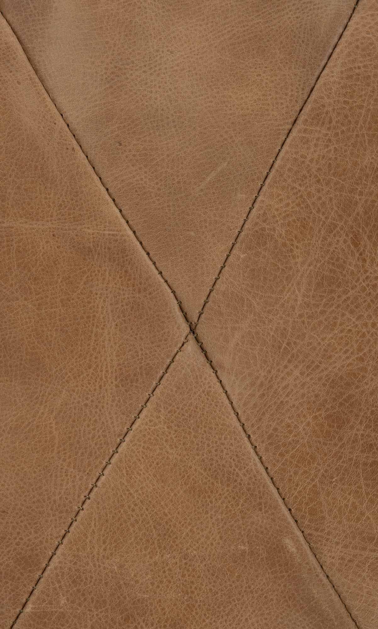 Palazzo Brown Leather Swivel Chair - Image 7