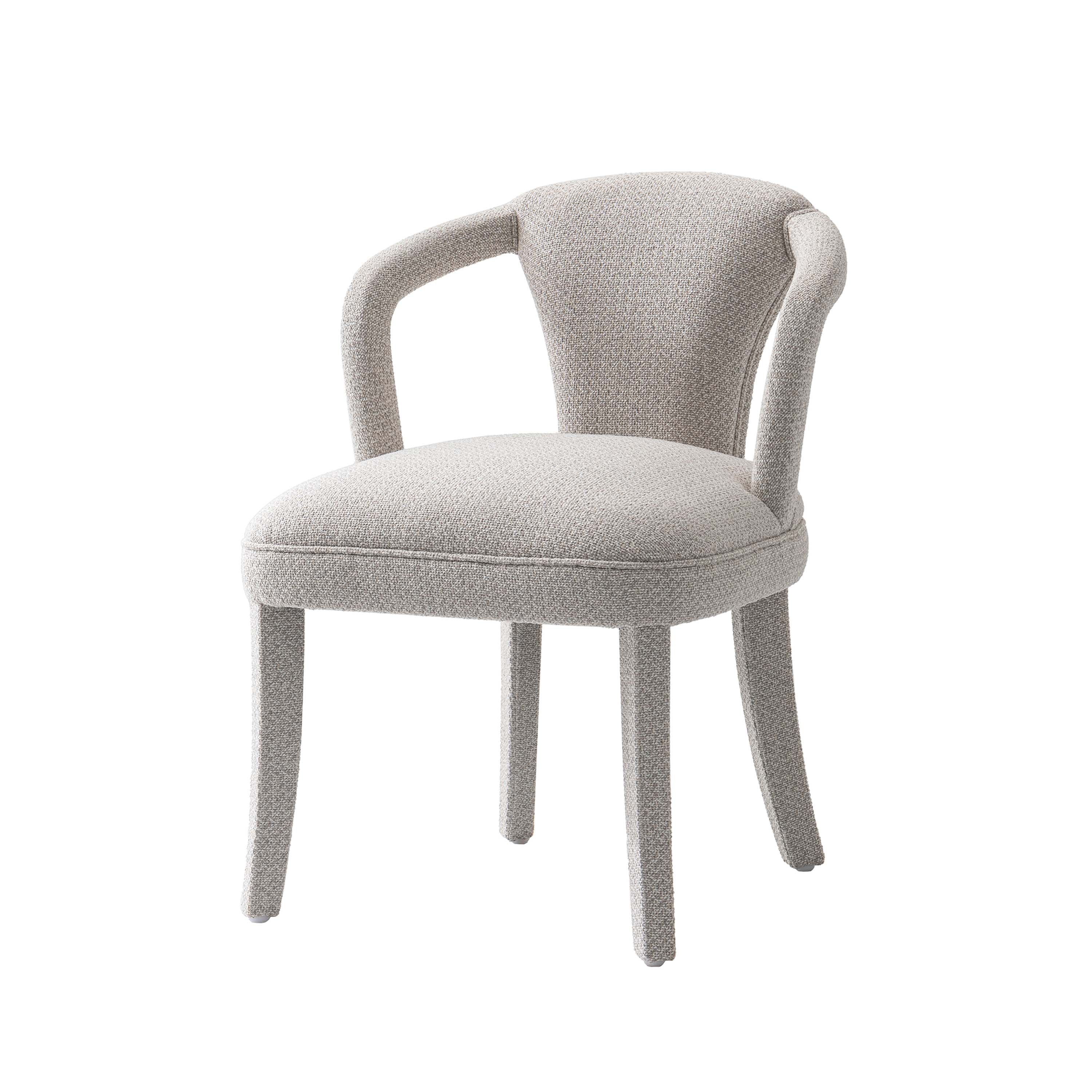Palmer Dining Armchair in Silver Lining (set of 2) - Image 5
