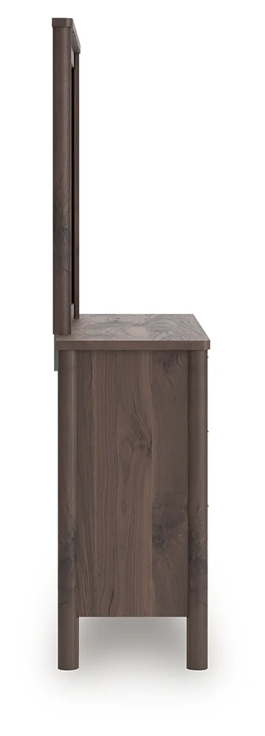 Pamytta Brown Full Panel Bed, Dresser and Mirror (Online Special Price) - Image 5