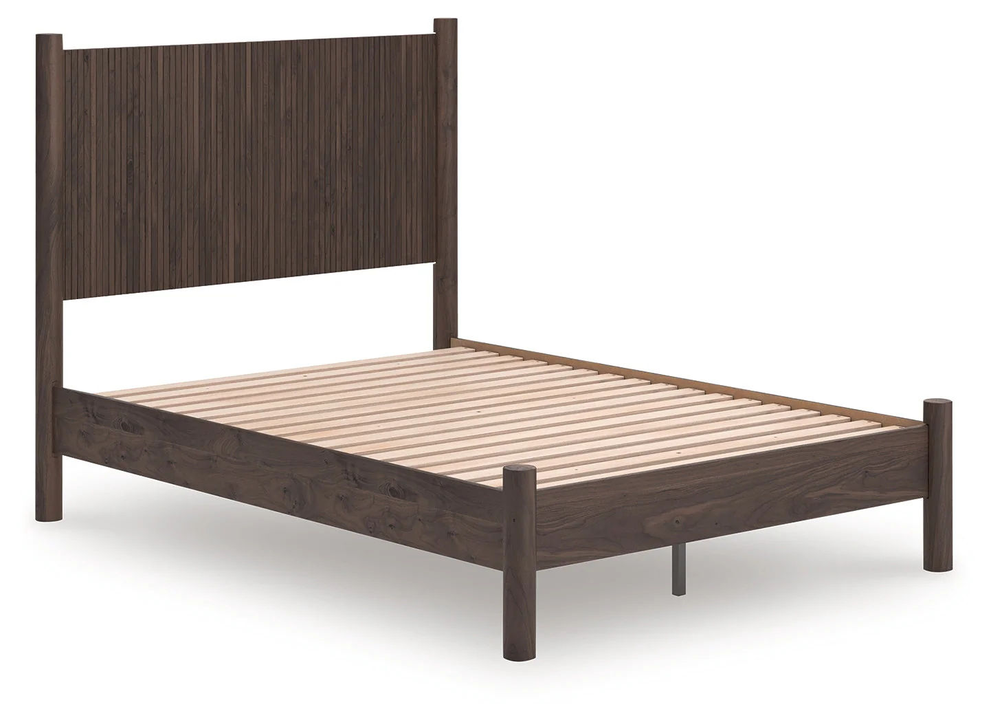 Pamytta Brown Full Panel Platform Bed (Online Special Price) - Image 2