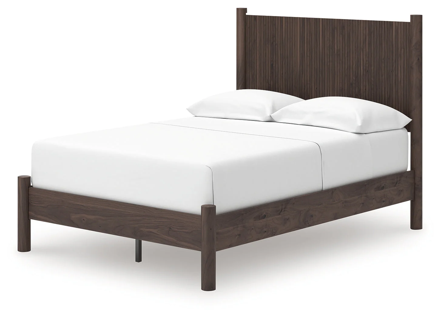 Pamytta Brown Full Panel Platform Bed (Online Special Price) - Image 4