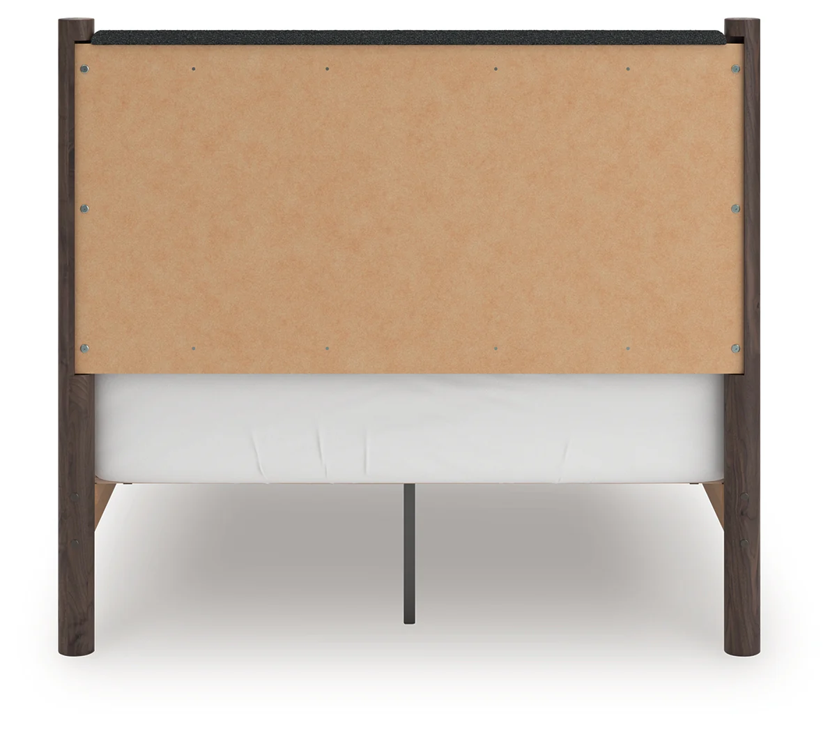 Pamytta Brown Full Upholstered Panel Platform Bed - Image 6