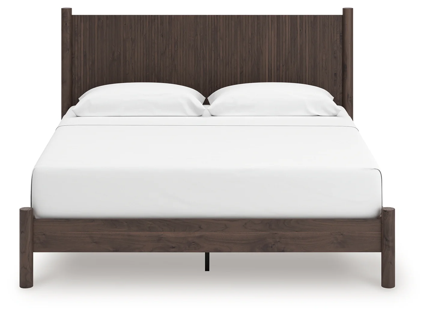 Pamytta Brown King Panel Platform Bed - Image 3