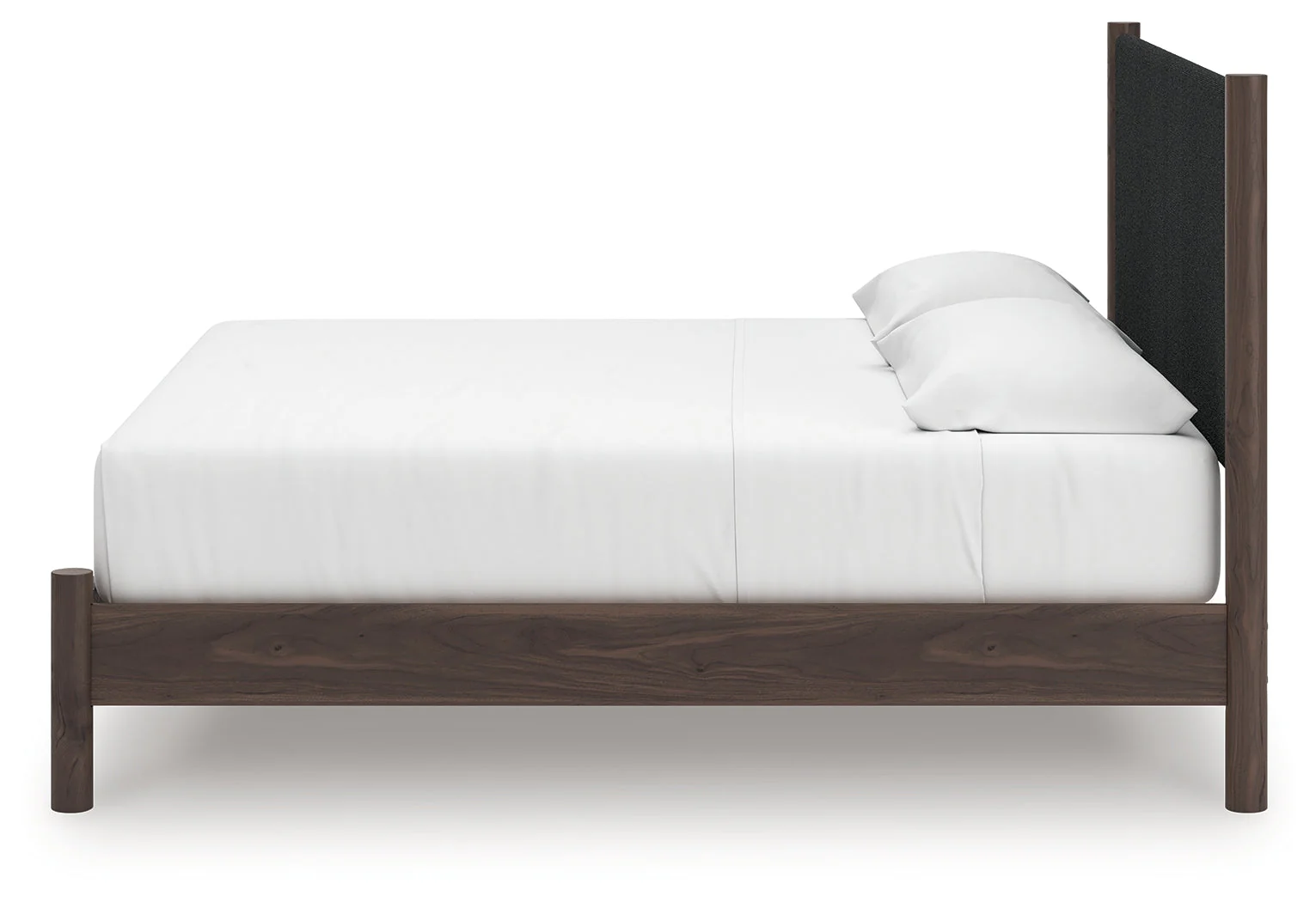 Pamytta Brown King Upholstered Panel Platform Bed (Online Special Price) - Image 7