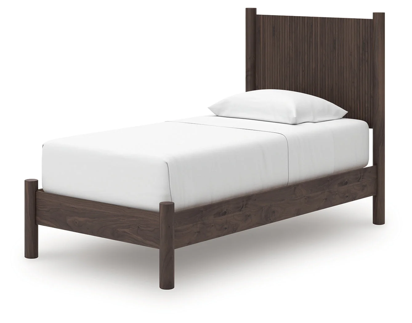 Pamytta Brown Twin Panel Platform Bed (Online Special Price) - Image 4
