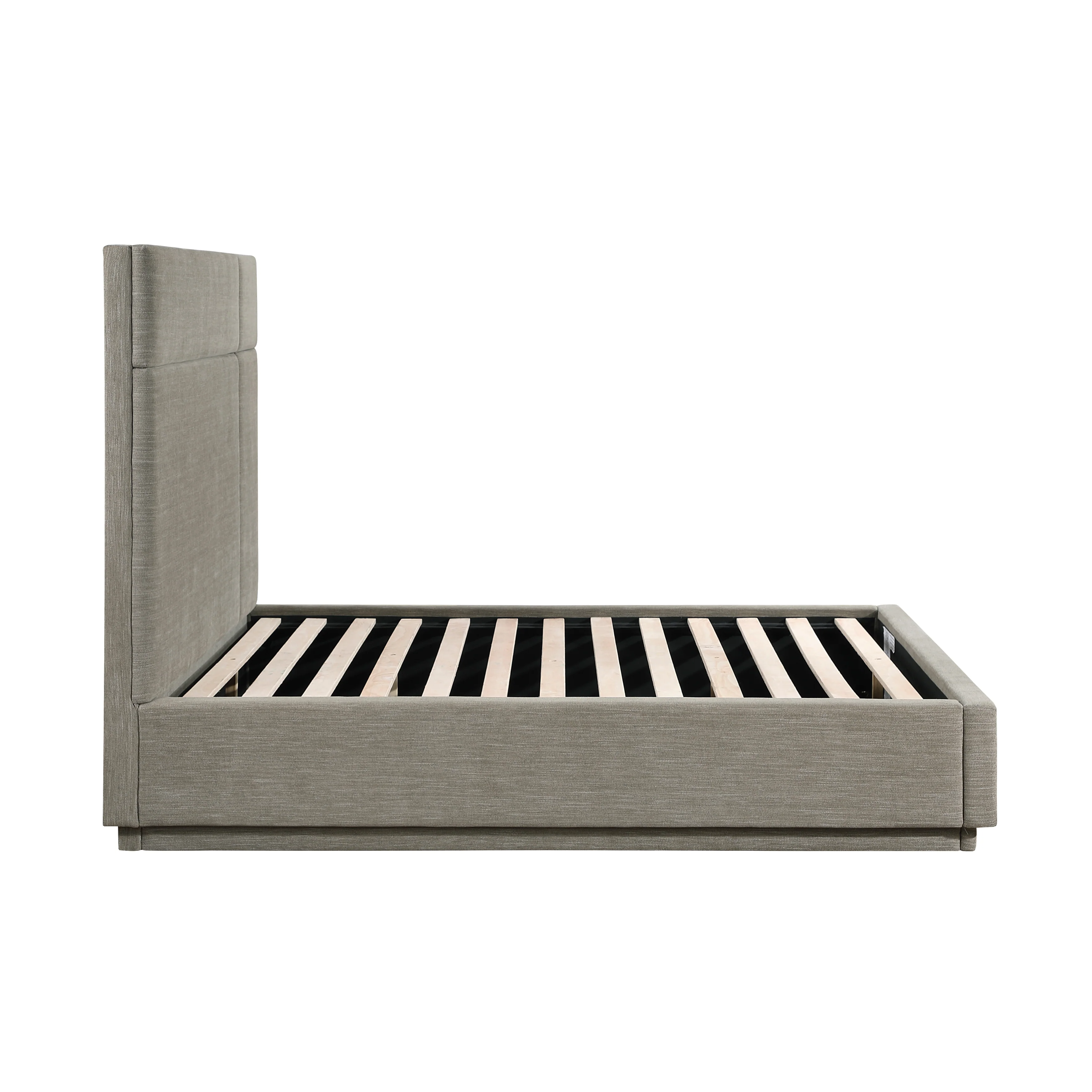 Paola Forest Green Full Platform Bed - Image 3