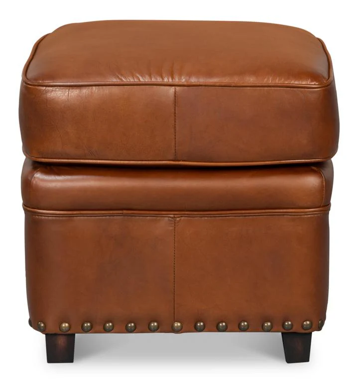 Papa's Brown Ottoman - Image 9