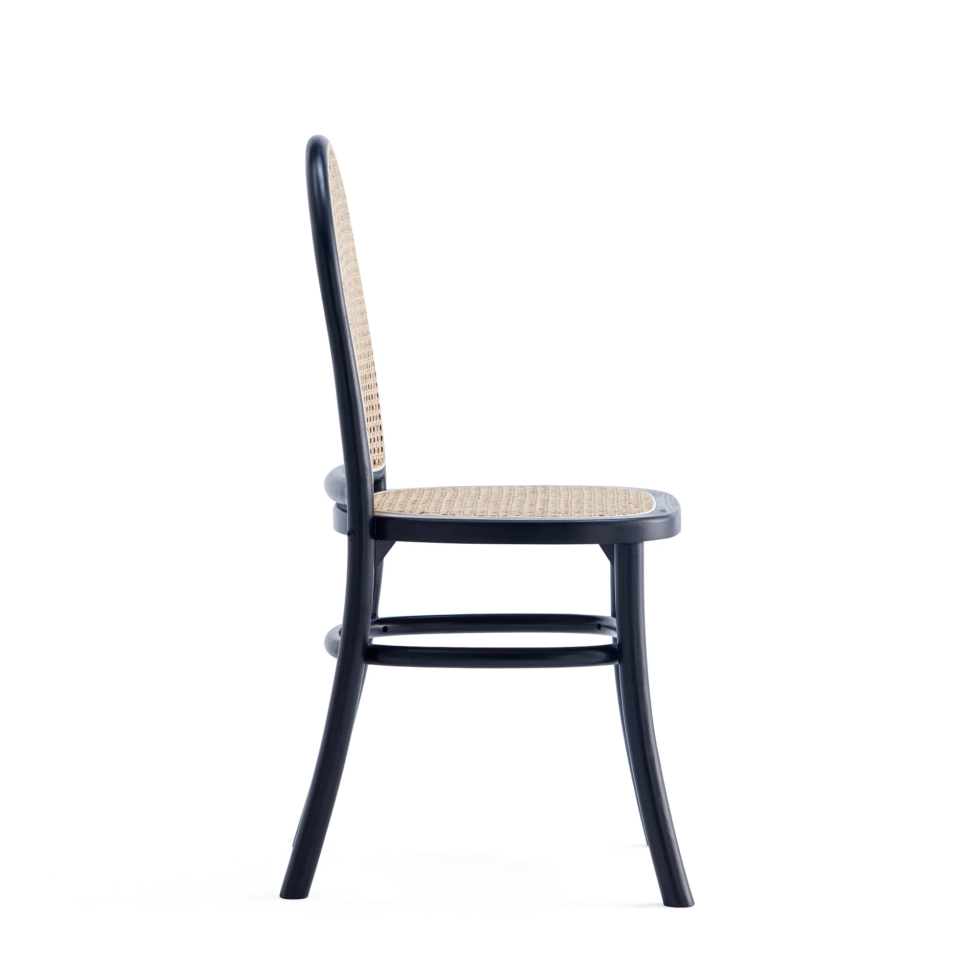 Paragon Dining Chair 2.0 in Black and Cane (set of 2) - Image 7