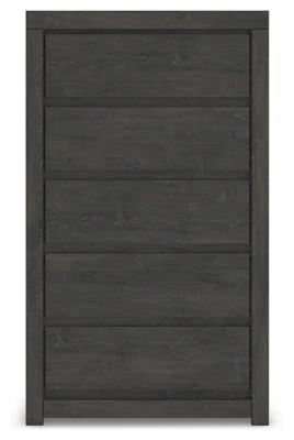 Parlayon Charcoal 32" 5 Drawer Chest of Drawers (Online Special Price) - Image 5