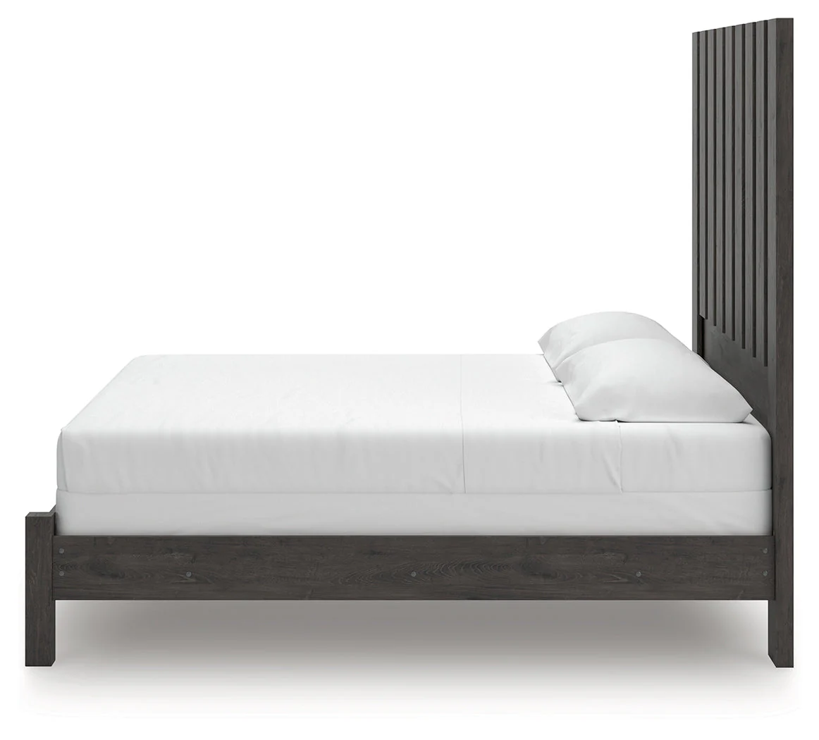 Parlayon Charcoal King Panel Bed (Online Special Price) - Image 5