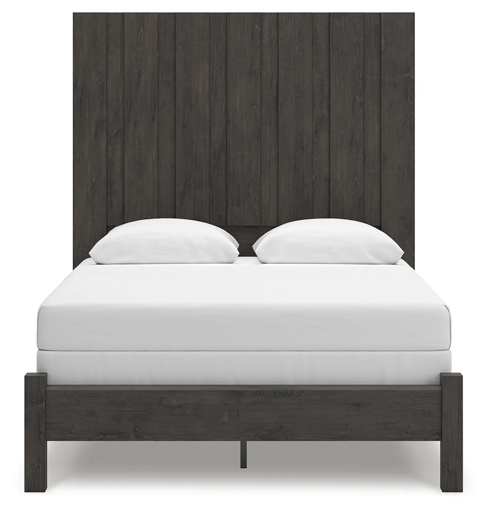 Parlayon Charcoal Queen Panel Bed - Image 3