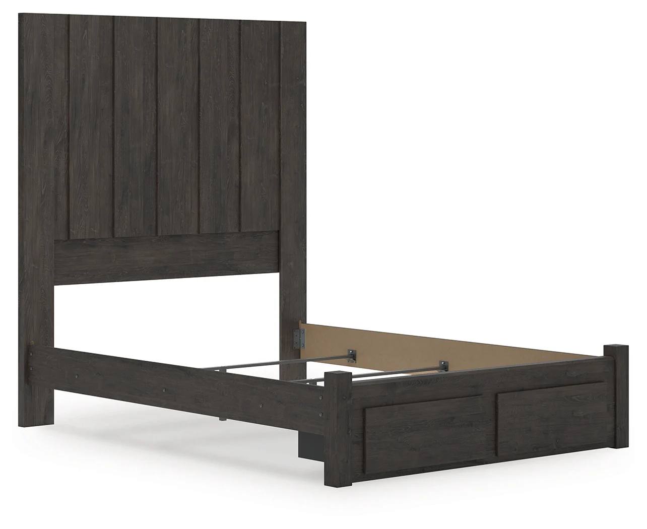 Parlayon Charcoal Queen Panel Storage Bed - Image 7