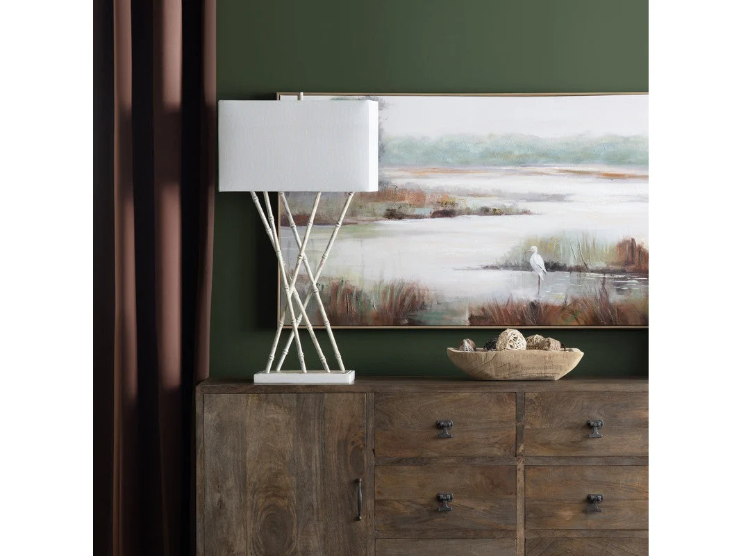 Parrish White Table Lamp
