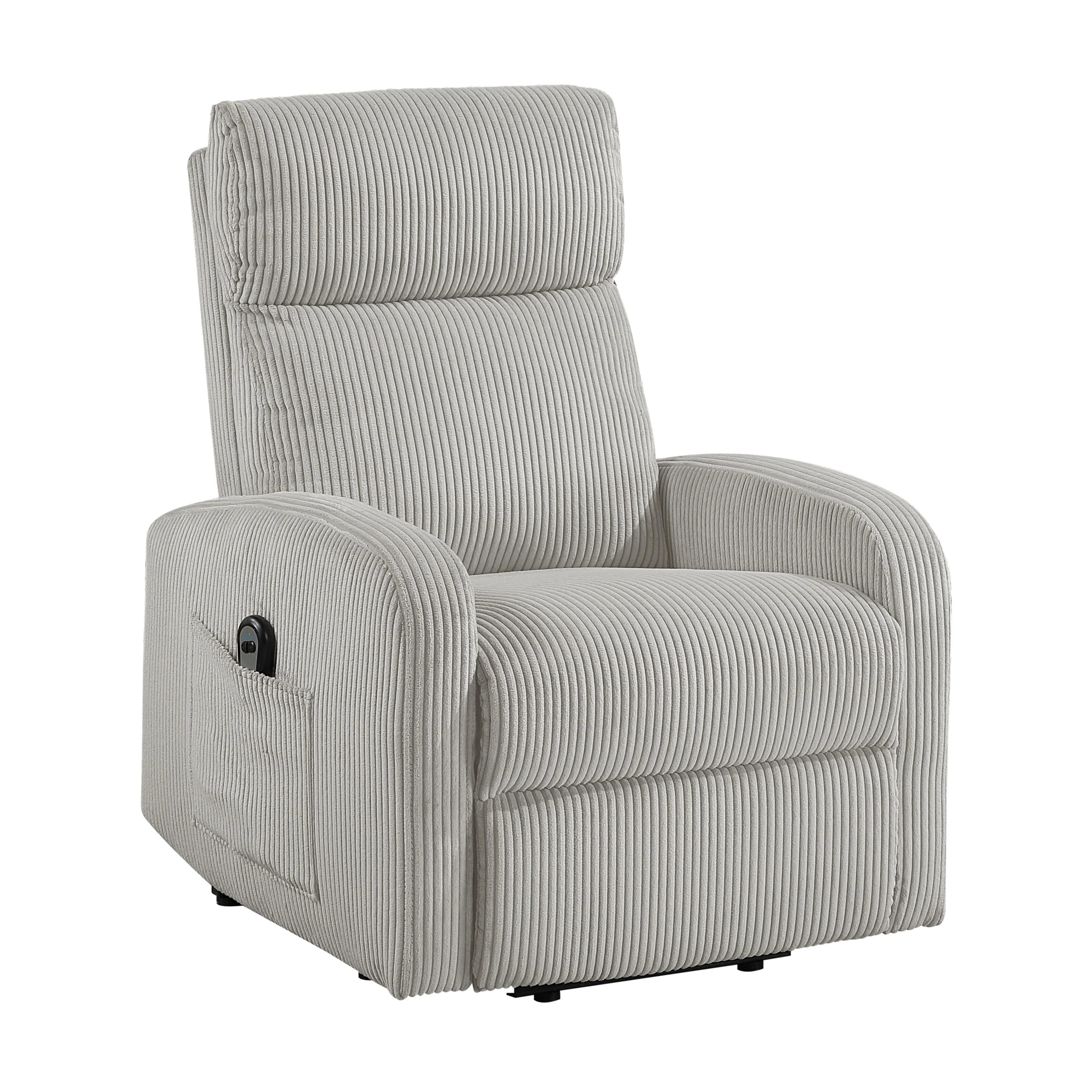 Parsons Gray Power Lift Chair - Image 3