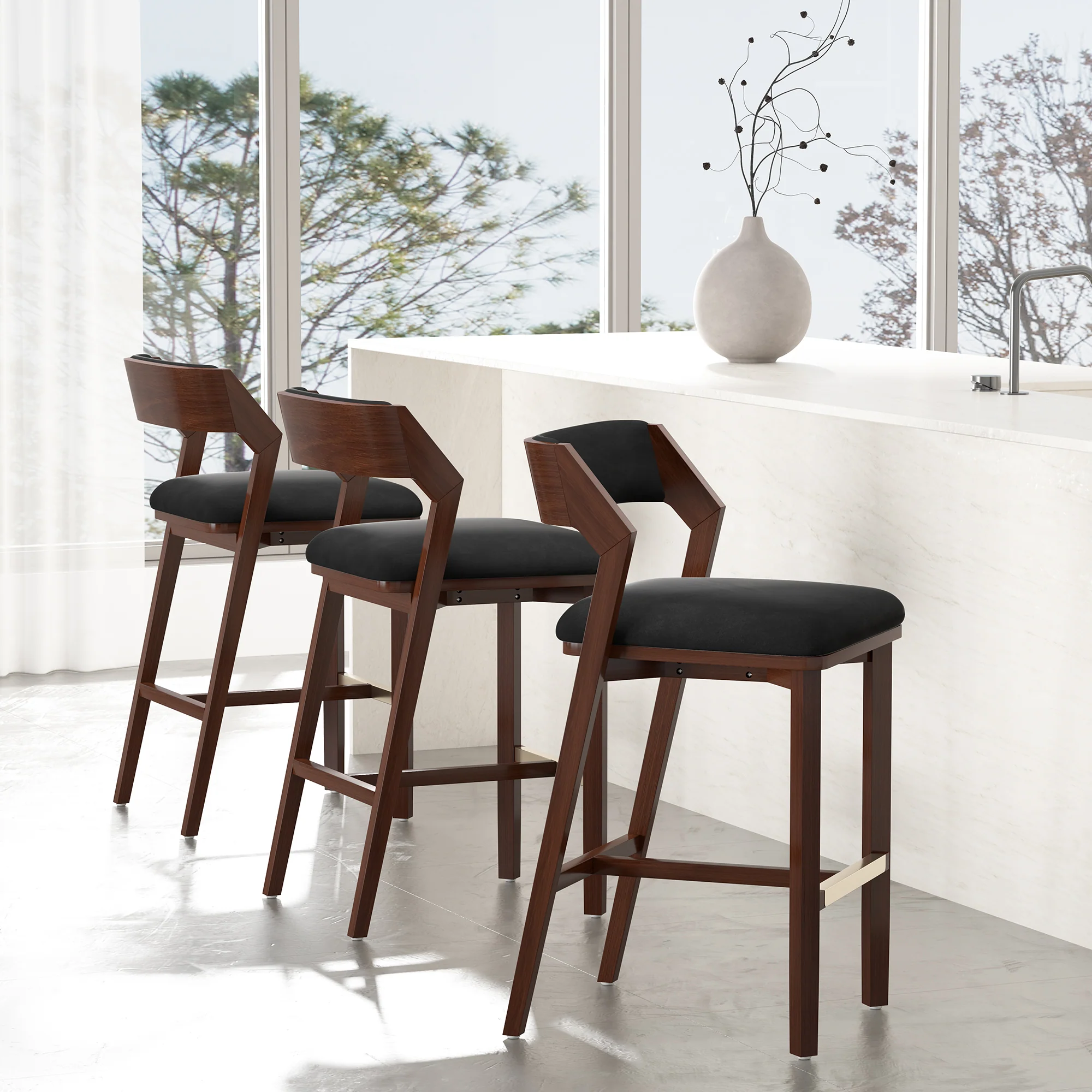 Patricia Barstool in Black - Image 11