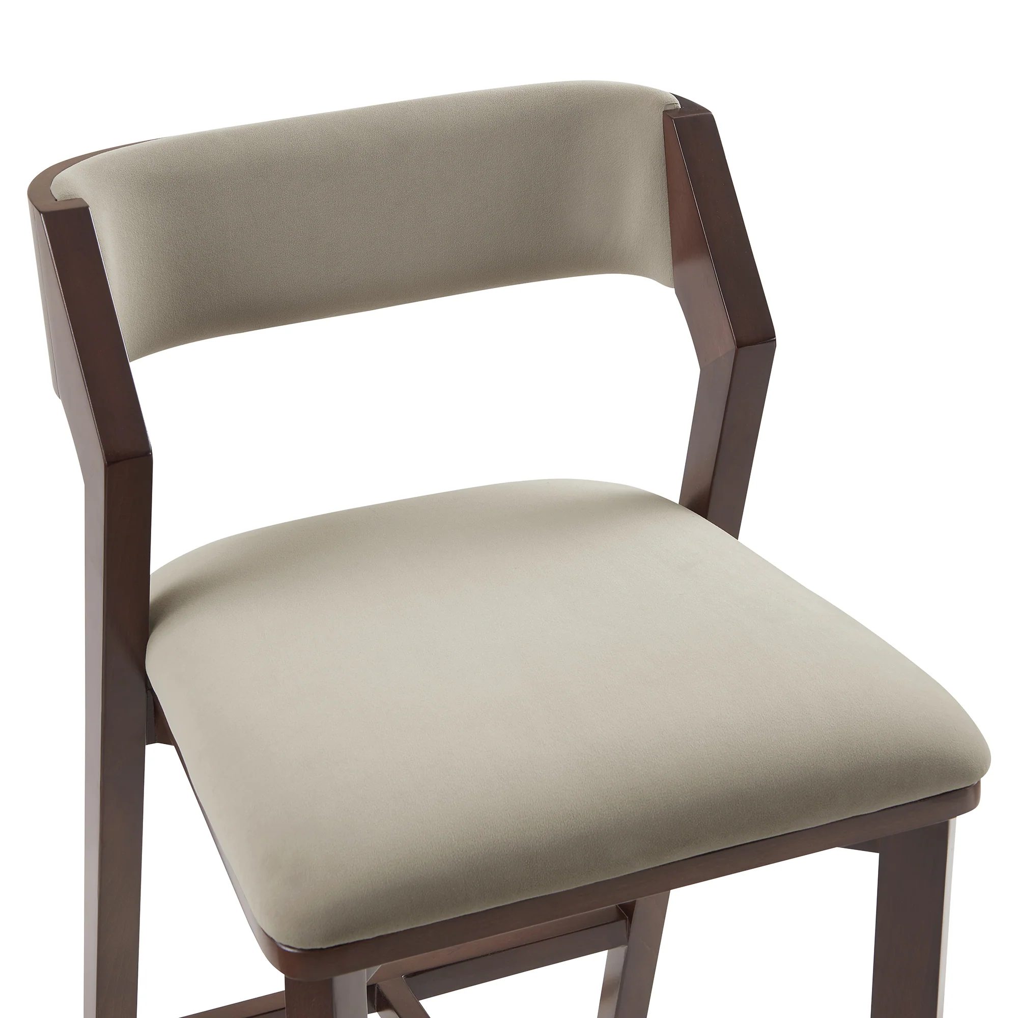 Patricia Counter Stool in Linen (set of 3) - Image 5
