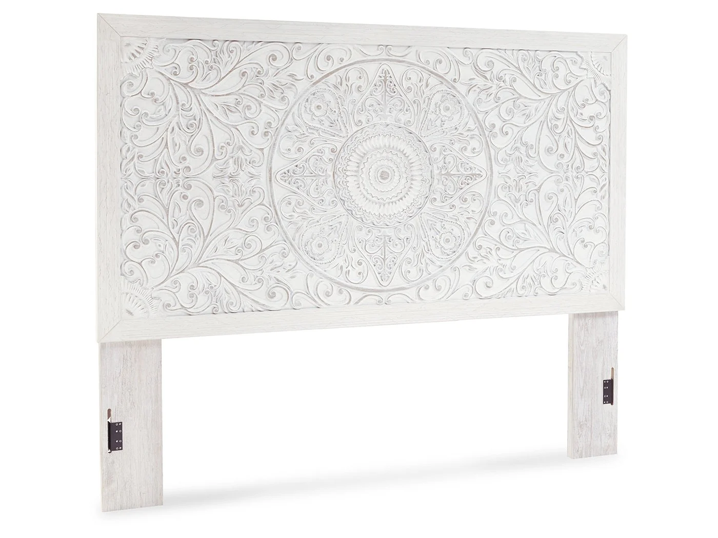 Paxberry Whitewash King Panel Headboard B181-58