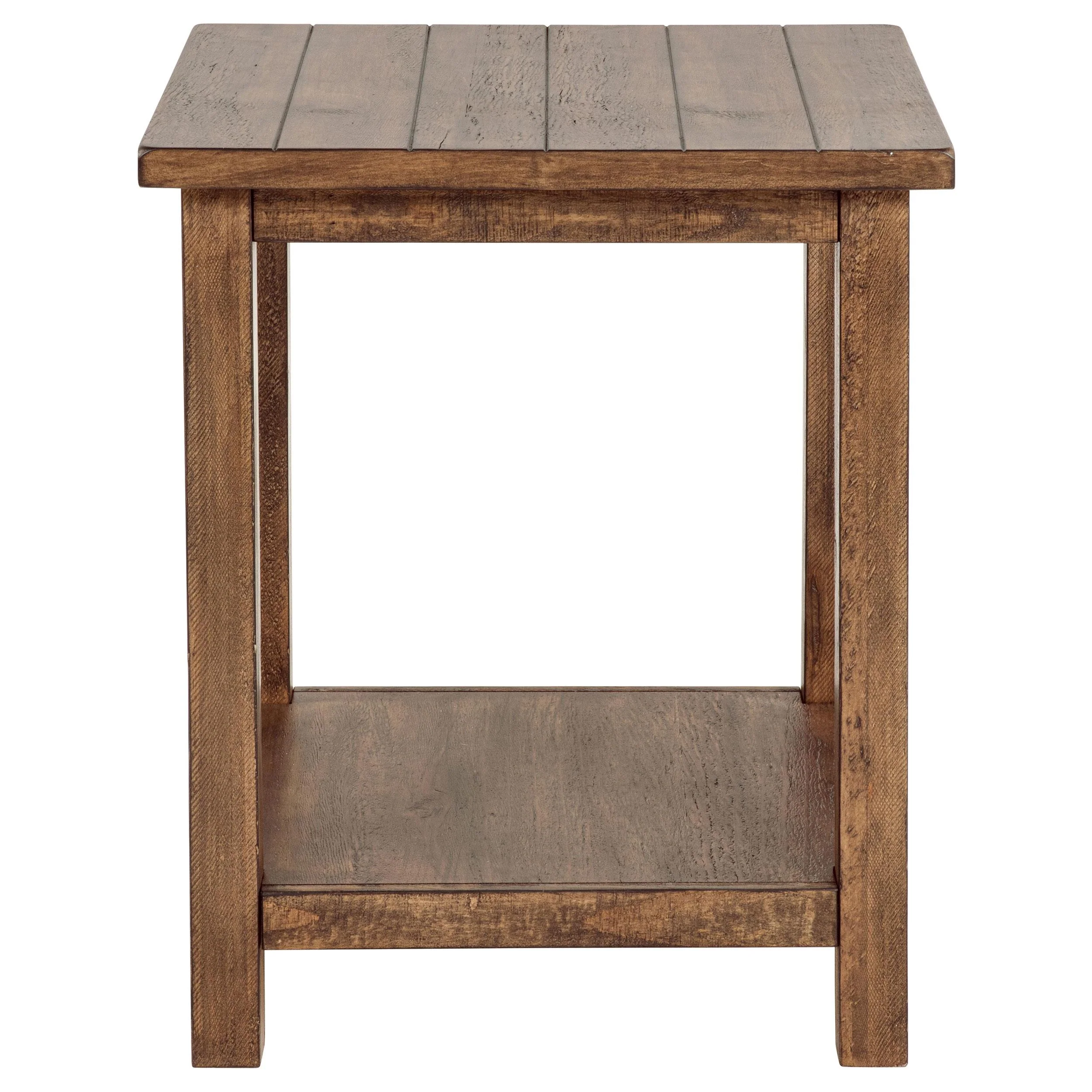 Payne Distressed Brown 3-piece Coffee and End Table Set - Image 5