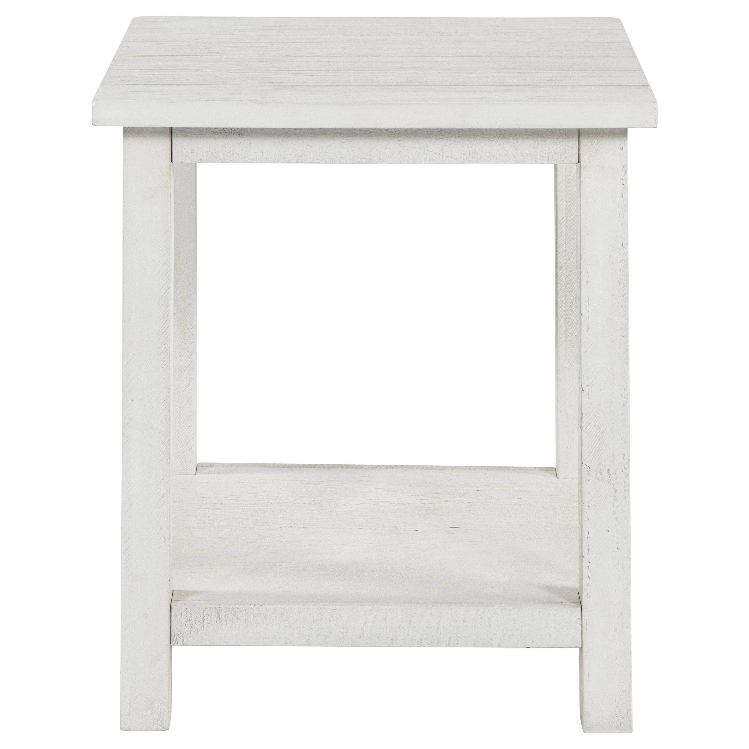 Payne Distressed White 2-piece Coffee and End Table Set - Image 4