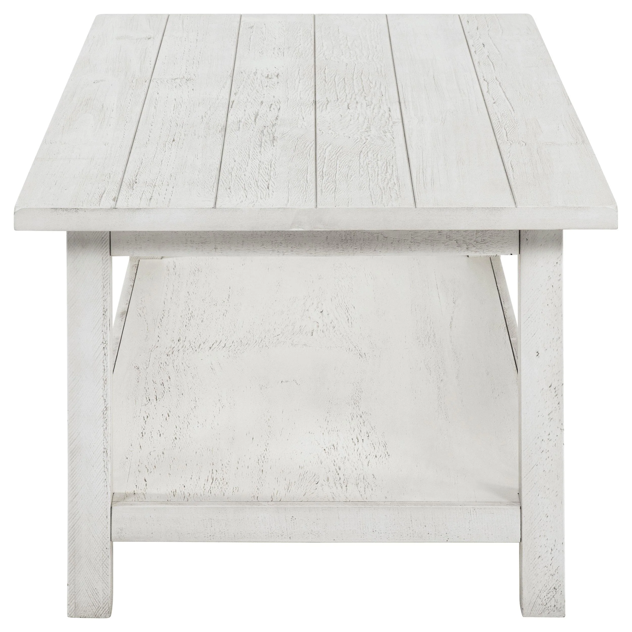 Payne Distressed White 3-piece Coffee and End Table Set - Image 9